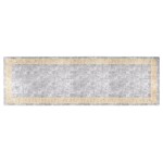 vidaXL Covor lavabil, gri, 80x300 cm, antiderapant vidaXL Covor lavabil, gri, 80x300 cm, antiderapant