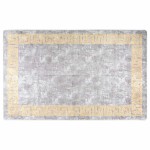 vidaXL Covor lavabil, gri, 160x230 cm, antiderapant