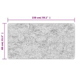 vidaXL Covor lavabil, bej deschis, 80x150 cm, antiderapant
