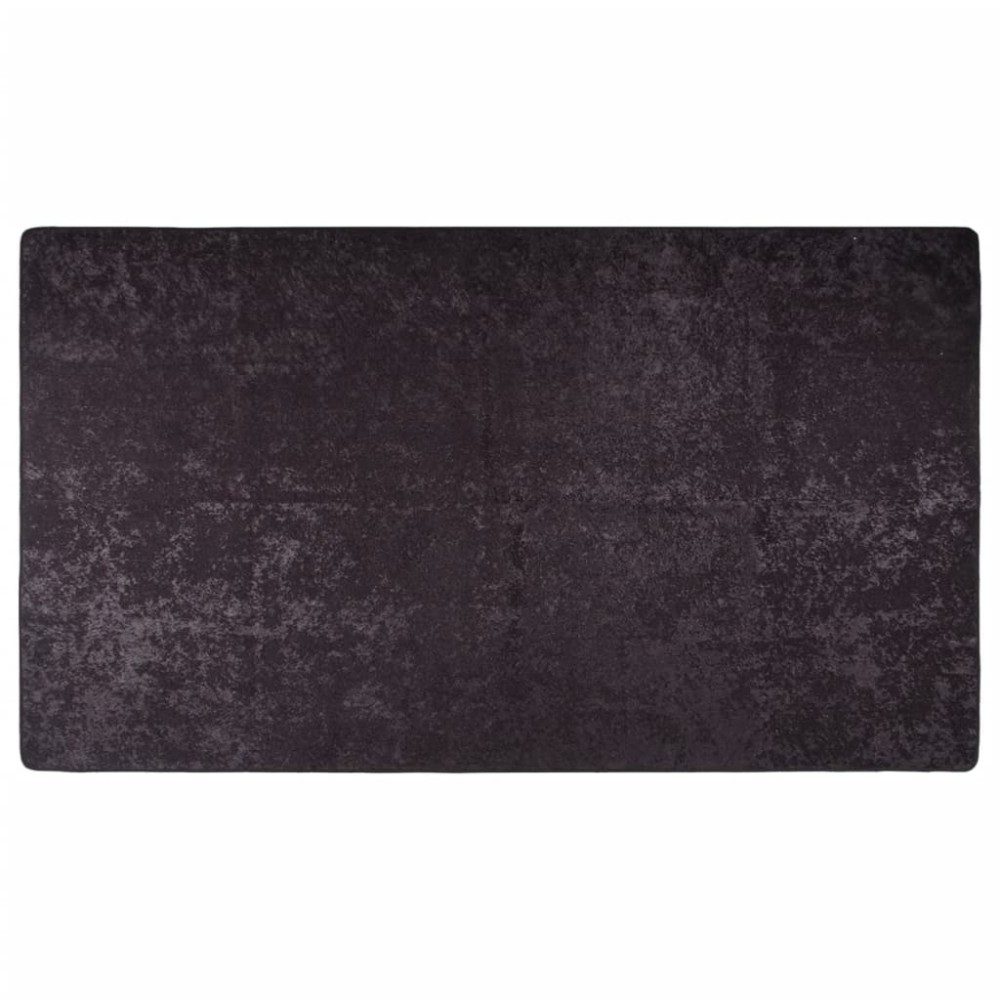 vidaXL Covor lavabil, antracit, 190x300 cm, antiderapant