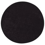 vidaXL Covor lavabil, antracit, φ120 cm , antiderapant