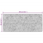 vidaXL Covor lavabil, gri, 80x300 cm, antiderapant