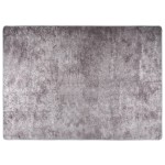 vidaXL Covor lavabil, gri, 120x180 cm, antiderapant vidaXL Covor lavabil, gri, 120x180 cm, antiderapant