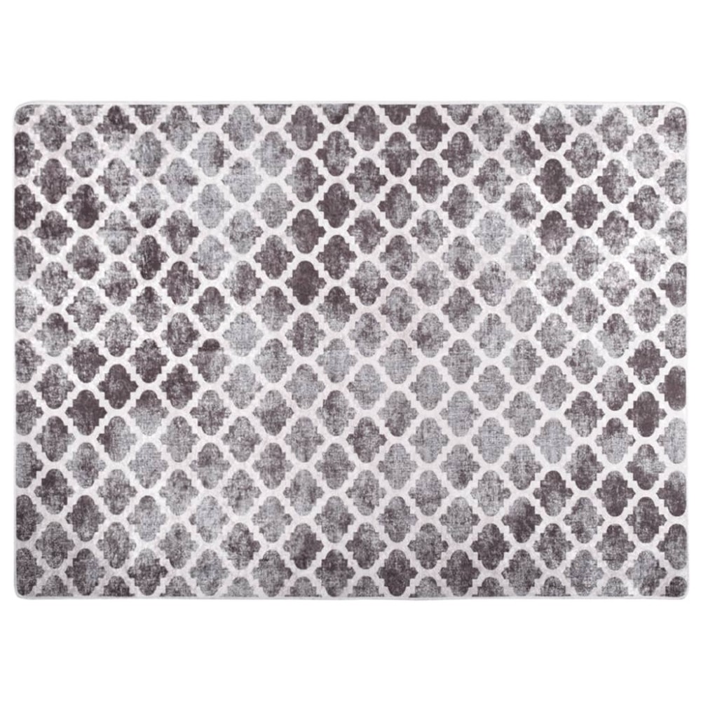 vidaXL Covor lavabil, multicolor, 120x180 cm, antiderapant