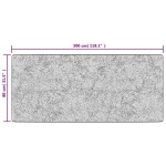 vidaXL Covor lavabil, multicolor, 80x300 cm, antiderapant