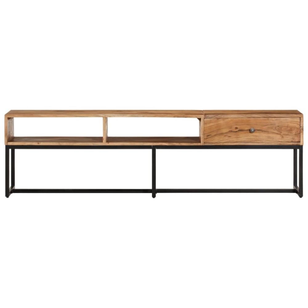 vidaXL Comodă TV, 160x30x45 cm, lemn masiv de acacia