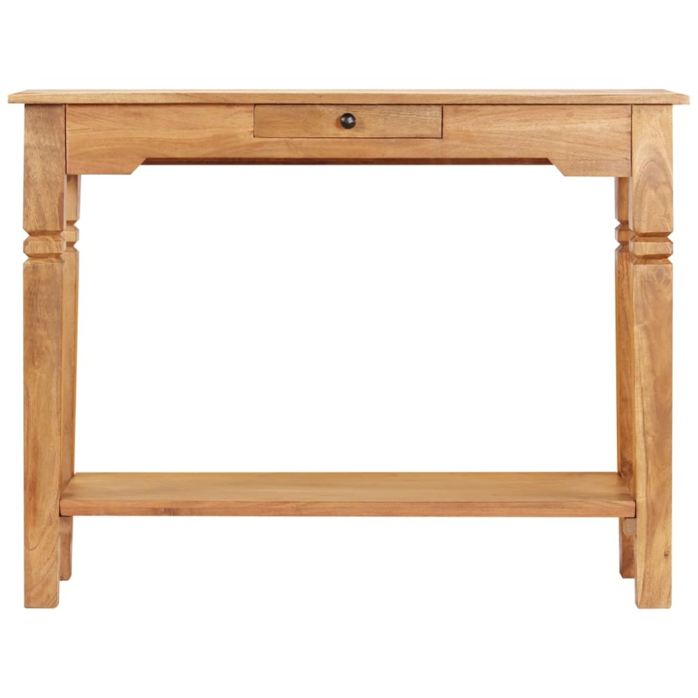 vidaXL Masă consolă, 100x40x76 cm, lemn masiv de acacia