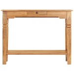 vidaXL Masă consolă, 100x40x76 cm, lemn masiv de acacia