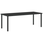 vidaXL Set de dining pentru grădină , 7 piese, din rattan polietilenic gri. vidaXL Set de dining pentru grădină , 7 piese, din rattan polietilenic gri.