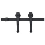 vidaXL Ușă glisantă Maro 80 x 208 cm Lemn masiv de pin vidaXL Ușă glisantă Maro 80 x 208 cm Lemn masiv de pin