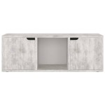 vidaXL Comodă TV, gri beton, 88,5x27,5x30,5 cm, lemn prelucrat vidaXL Comodă TV, gri beton, 88,5x27,5x30,5 cm, lemn prelucrat