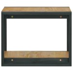 vidaXL Dulap de baie suspendat, 45x45x35 cm, lemn masiv de tec