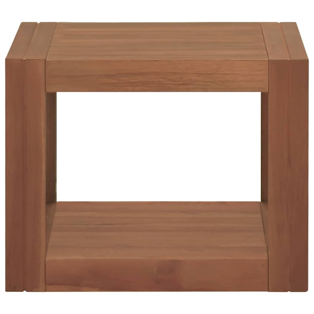 vidaXL Dulap de baie suspendat, 45x45x30 cm, lemn masiv de tec