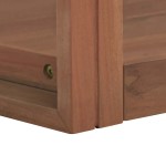 vidaXL Dulap de baie suspendat, 45x45x30 cm, lemn masiv de tec