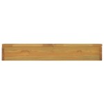 vidaXL Dulap cu oglindă, 60x10x40 cm, lemn masiv de tec
