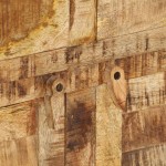 vidaXL Servantă, 110x30x65 cm, lemn masiv mango