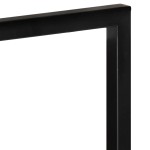 vidaXL Rafturi de perete 2 buc. 25x25x75 cm lemn masiv acacia/oțel vidaXL Rafturi de perete 2 buc. 25x25x75 cm lemn masiv acacia/oțel