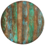 vidaXL Masă de bucătărie, 110x75 cm, lemn masiv reciclat vidaXL Masă de bucătărie, 110x75 cm, lemn masiv reciclat