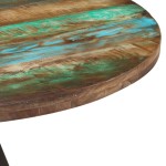 vidaXL Masă de bucătărie, 110x75 cm, lemn masiv reciclat vidaXL Masă de bucătărie, 110x75 cm, lemn masiv reciclat