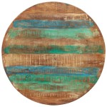 vidaXL Masă de bucătărie, 110x75 cm, lemn masiv reciclat vidaXL Masă de bucătărie, 110x75 cm, lemn masiv reciclat