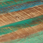 vidaXL Masă de bucătărie, 110x75 cm, lemn masiv reciclat vidaXL Masă de bucătărie, 110x75 cm, lemn masiv reciclat