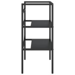 vidaXL Cadru chiuvetă de baie, negru, 59x38x83 cm, fier vidaXL Cadru chiuvetă de baie, negru, 59x38x83 cm, fier