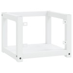 vidaXL Cadru chiuvetă de baie pentru perete, alb, 40x38x31 cm, fier vidaXL Cadru chiuvetă de baie pentru perete, alb, 40x38x31 cm, fier