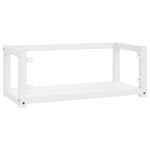 vidaXL Cadru chiuvetă de baie pentru perete, alb, 79x38x31 cm, fier vidaXL Cadru chiuvetă de baie pentru perete, alb, 79x38x31 cm, fier