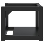 vidaXL Cadru chiuvetă de baie pentru perete, negru, 40x38x31 cm, fier vidaXL Cadru chiuvetă de baie pentru perete, negru, 40x38x31 cm, fier