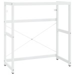 vidaXL Cadru chiuvetă de baie, alb, 79x38x83 cm, fier vidaXL Cadru chiuvetă de baie, alb, 79x38x83 cm, fier