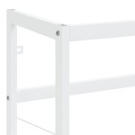 vidaXL Cadru chiuvetă de baie, alb, 79x38x83 cm, fier vidaXL Cadru chiuvetă de baie, alb, 79x38x83 cm, fier
