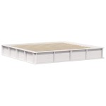 vidaXL Cadru de pat cu depozitare Alb 200 x 200 cm lemn vidaXL Cadru de pat cu depozitare Alb 200 x 200 cm lemn