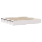 vidaXL Cadru de pat cu depozitare Alb 200 x 200 cm lemn vidaXL Cadru de pat cu depozitare Alb 200 x 200 cm lemn