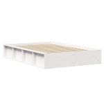 vidaXL Cadru de pat Alb 210 x 158 x 30 cm Lemn de pin masiv vidaXL Cadru de pat Alb 210 x 158 x 30 cm Lemn de pin masiv