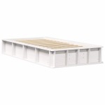vidaXL Cadru de pat cu depozitare Alb 80 x 200 cm lemn vidaXL Cadru de pat cu depozitare Alb 80 x 200 cm lemn