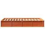 vidaXL Cadru de pat cu depozitare Maro ceruit 80 x 200 cm lemn