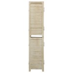 vidaXL Paravan de cameră cu 4 panouri 140x165 cm lemn masiv Paulownia vidaXL Paravan de cameră cu 4 panouri 140x165 cm lemn masiv Paulownia