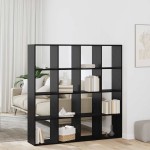 vidaXL Dulap pentru cărți Stejar negru 137.5 x 29 x 137.5 cm vidaXL Dulap pentru cărți Stejar negru 137.5 x 29 x 137.5 cm