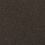 vidaXL Fotoliu rabatabil, maro închis, material textil