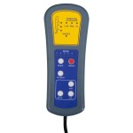 vidaXL Fotoliu de masaj, crem, piele ecologică