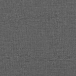 vidaXL Fotoliu de masaj, gri închis, material textil