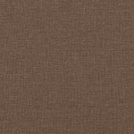 vidaXL Fotoliu de masaj, maro, material textil