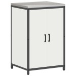 vidaXL Set de depozitare pentru bucătărie 3 pcs Alb 210 x 50 x 92 cm