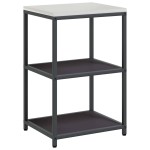 vidaXL Set de depozitare pentru bucătărie 2 pcs Negru 150 x 50 x 92 cm