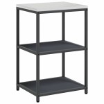 vidaXL Set de depozitare pentru bucătărie cu raft cu depozitare cu ușă Ajustabil 2 pcs Antracit vidaXL Set de depozitare pentru bucătărie cu raft cu depozitare cu ușă Ajustabil 2 pcs Antracit