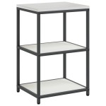 vidaXL Set de depozitare pentru bucătărie 3 pcs Alb 210 x 50 x 92 cm