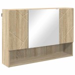 vidaXL Set de mobilier pentru baie cu sertar 2 pcs Stejar Sonoma