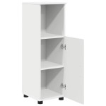 vidaXL Set de mobilier pentru baie 3 pcs Alb Lemn aranjat și metal