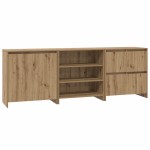 vidaXL Bufeturi 3 pcs stejar artizanal 70 x 41 x 75 cm Lemn compozit
