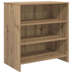 vidaXL Bufeturi 3 pcs stejar artizanal 70 x 41 x 75 cm Lemn compozit